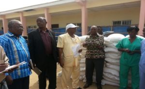 Donation at the Hastings Treatment Centre