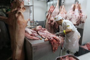 Colombianske slagteriarbejdere 3. Foto Jørgen Laurvig
