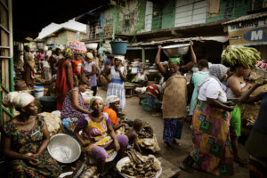 Ghana. Local Market Agbogbloshie in Accra.